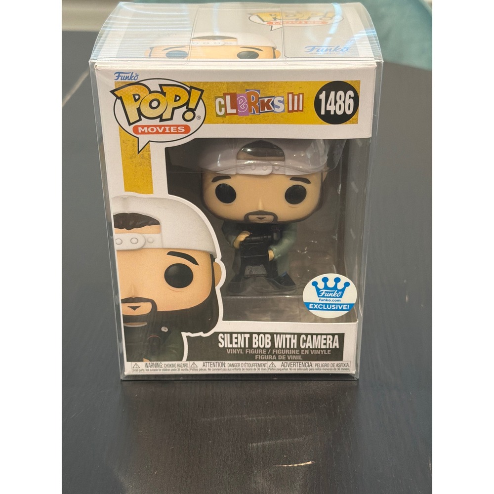 Funko Pop Movies Clerks 3 Silent Bob with Camera Exclusive 1486 Vinyl Figure